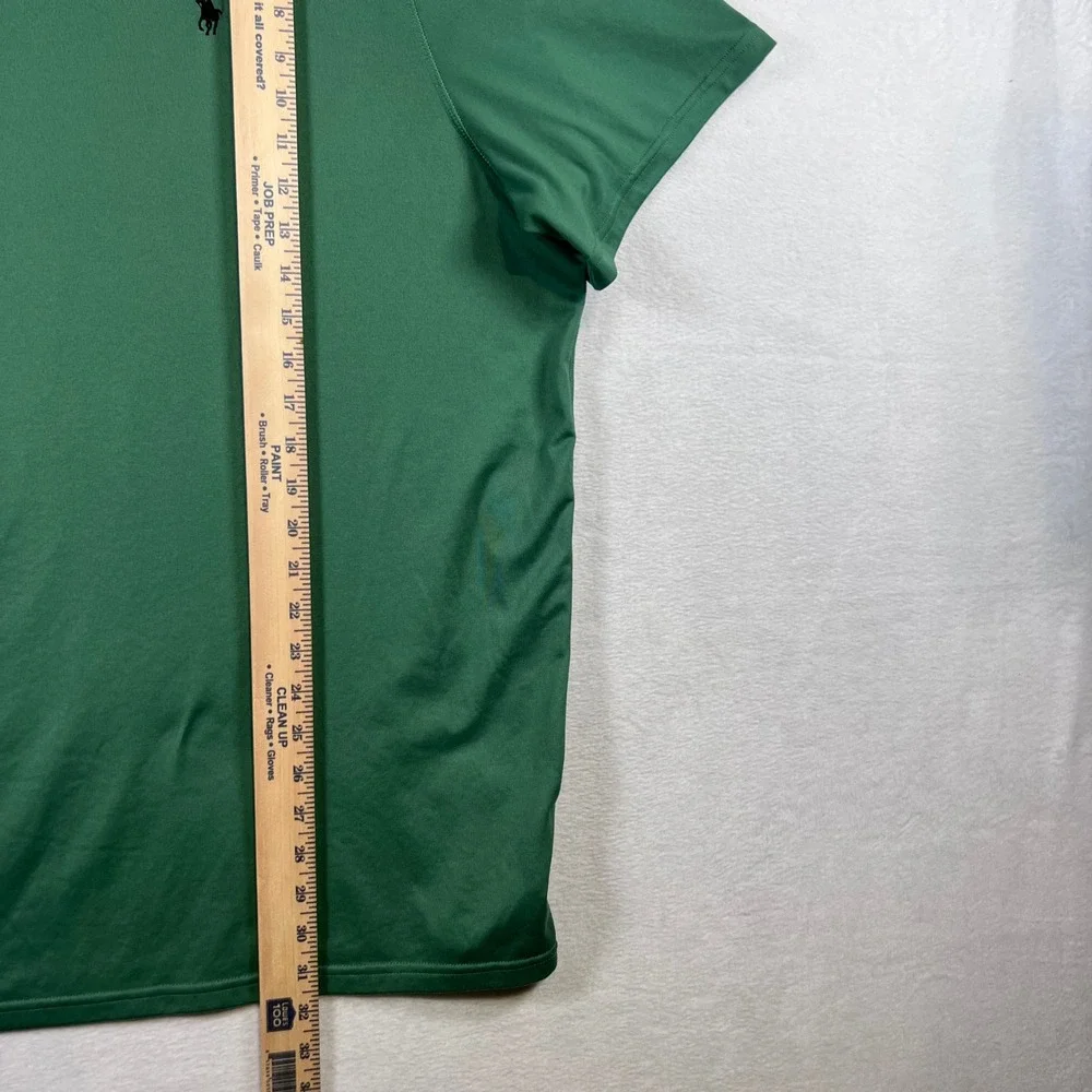 Polo Ralph Lauren Performance Shirt Mens 3XB Green Short Sleeve Pony Logo Tee